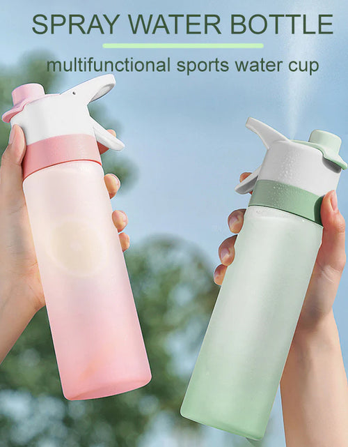 Load image into Gallery viewer, Spray Water Bottle for Girls Outdoor Sport Fitness Water Cup Large Capacity Spray Bottle Drinkware Travel Bottles Kitchen Gadgets
