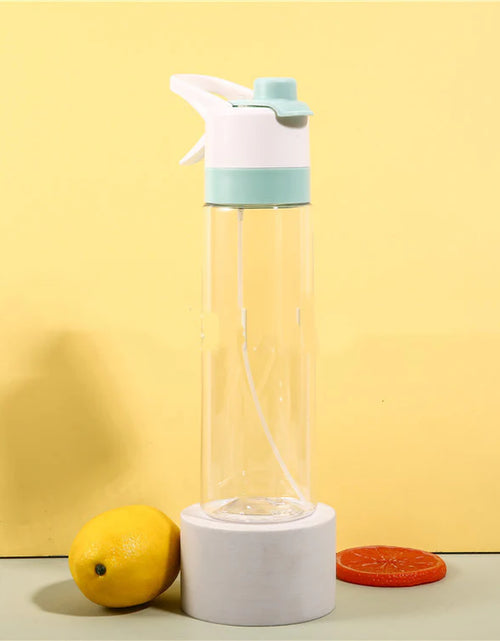 Load image into Gallery viewer, Spray Water Bottle for Girls Outdoor Sport Fitness Water Cup Large Capacity Spray Bottle Drinkware Travel Bottles Kitchen Gadgets
