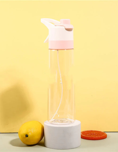 Load image into Gallery viewer, Spray Water Bottle for Girls Outdoor Sport Fitness Water Cup Large Capacity Spray Bottle Drinkware Travel Bottles Kitchen Gadgets
