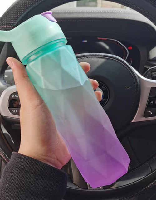 Load image into Gallery viewer, Spray Water Bottle for Girls Outdoor Sport Fitness Water Cup Large Capacity Spray Bottle Drinkware Travel Bottles Kitchen Gadgets
