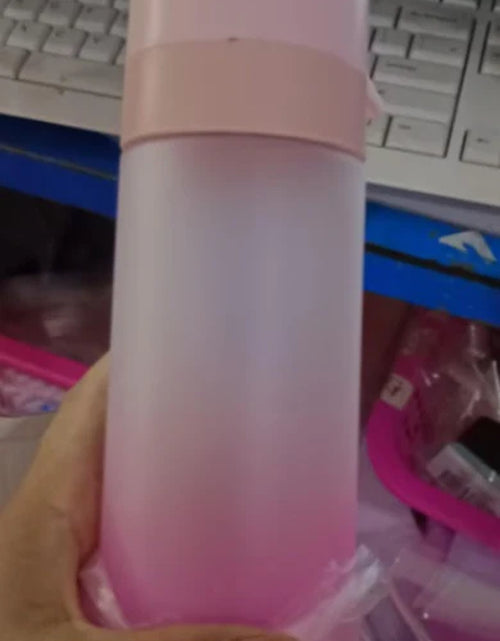 Load image into Gallery viewer, Spray Water Bottle for Girls Outdoor Sport Fitness Water Cup Large Capacity Spray Bottle Drinkware Travel Bottles Kitchen Gadgets
